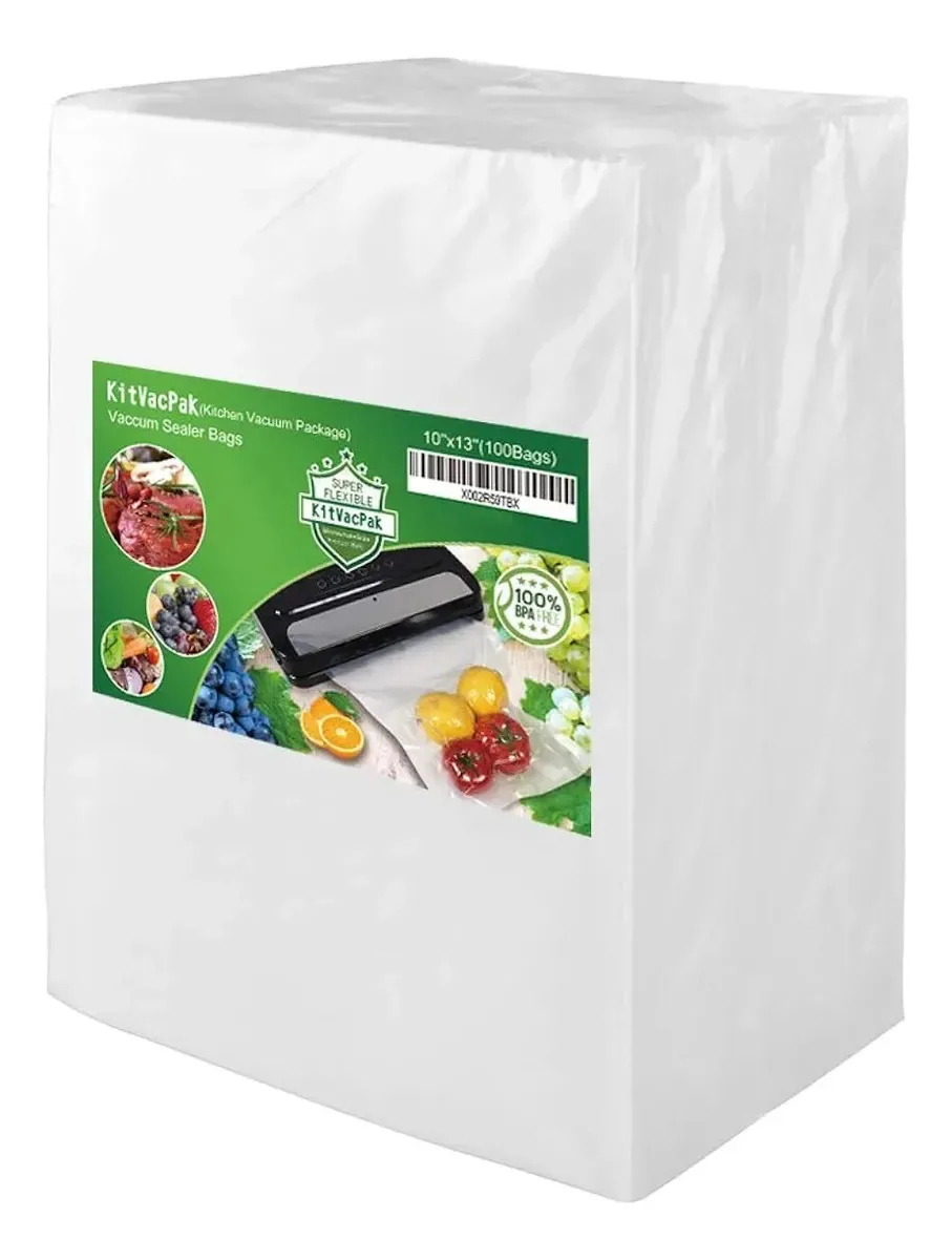Sacos de alimentos a vácuo duráveis e sem BPA