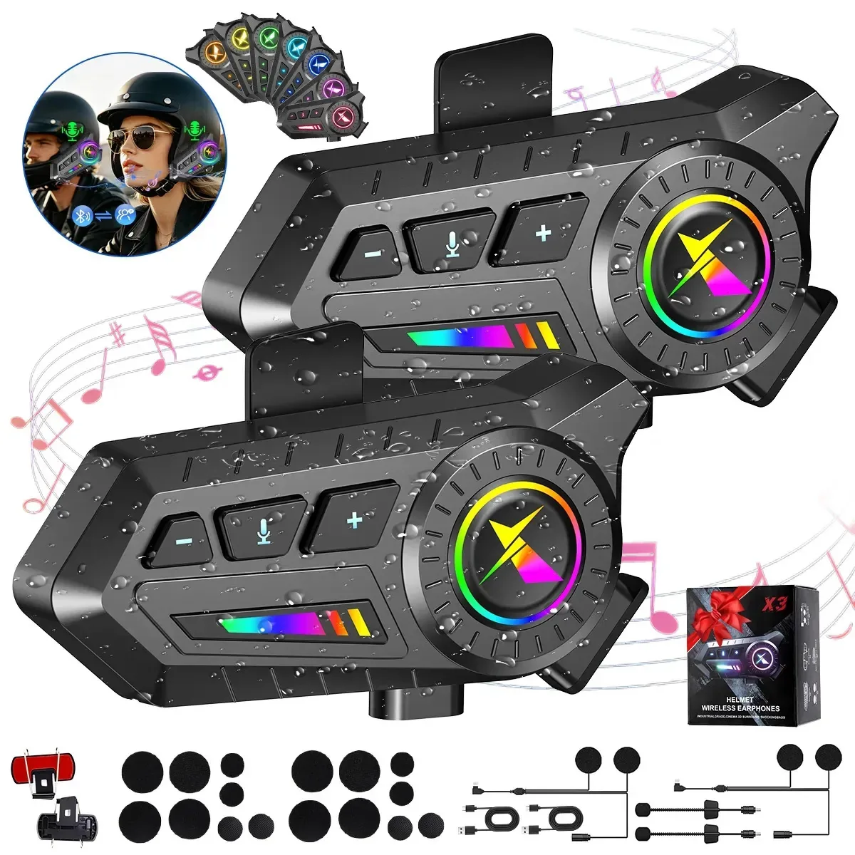 Capacete Intercom