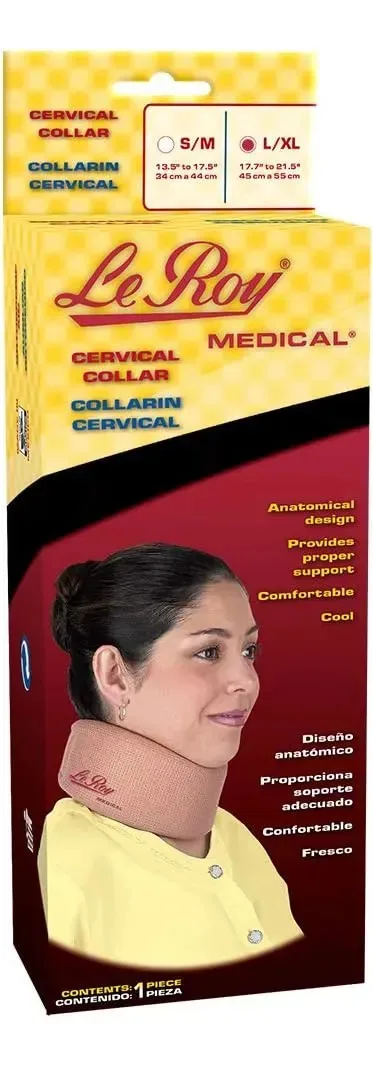 Colar cervical Le Roy Professional Grande/Exgrande Ochre Beige L