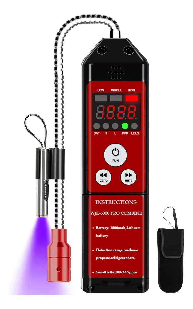 Detector de vazamento de refrigerante Aprvtio WJL-Pro, detector