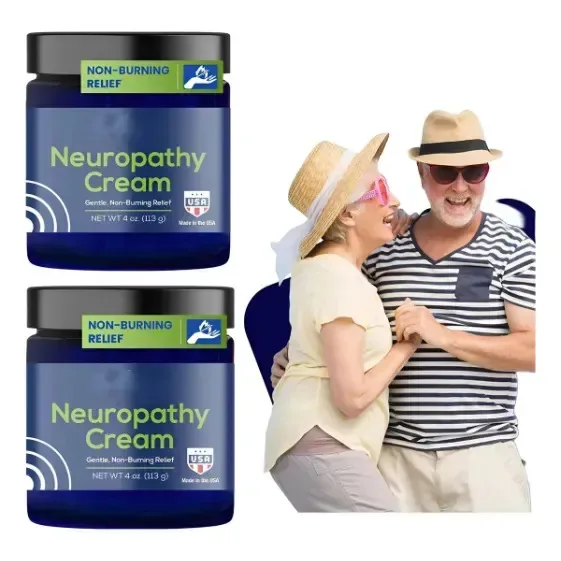 (2 unidades) Creme de alívio da neuropatia, para neuropatia para dores nervosas, melhora a dor e a mobilidade nas articulações, para todos os tipos de pele, de rápida absorção, Suavemynorcal