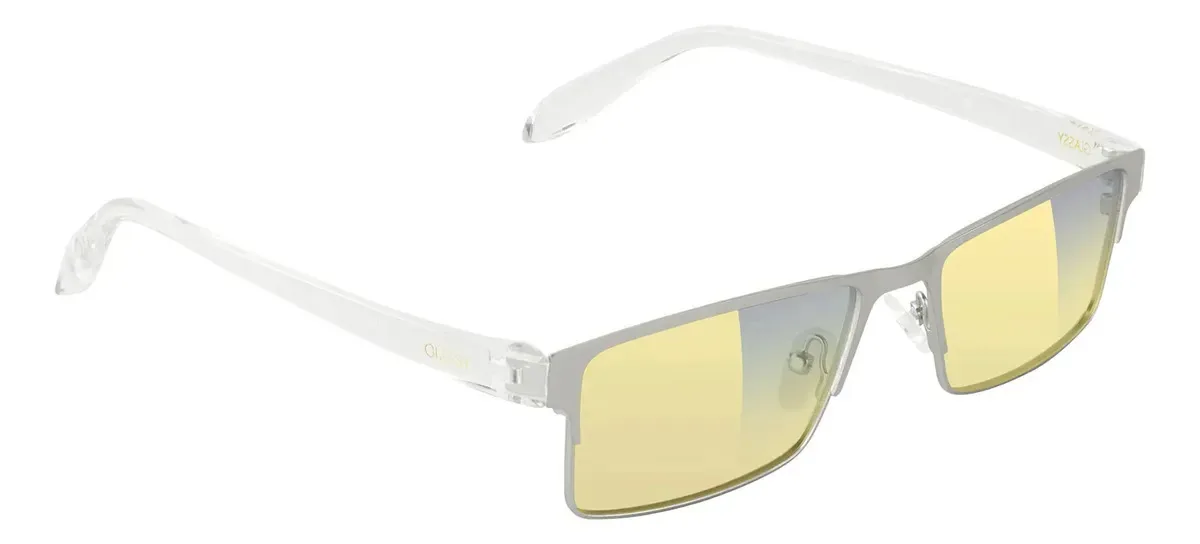 Glassy Strike Premium — óculos bloqueadores de luz azul, antifadiga e fadiga ocular, para computador e jogos, lentes pretas/carmesim/amarelas, ajuste médio