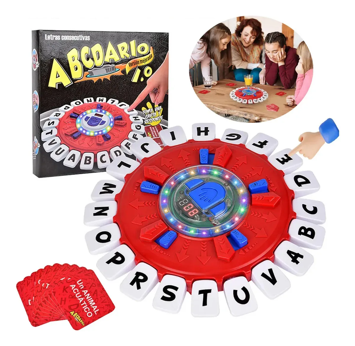 Jogos de Mesa Jogos Mesa Familiar Jogo de Palavras Jogos de Mesa para Crianças Jogo de Mesa Jogo Interativo Jogo Para Adivinar