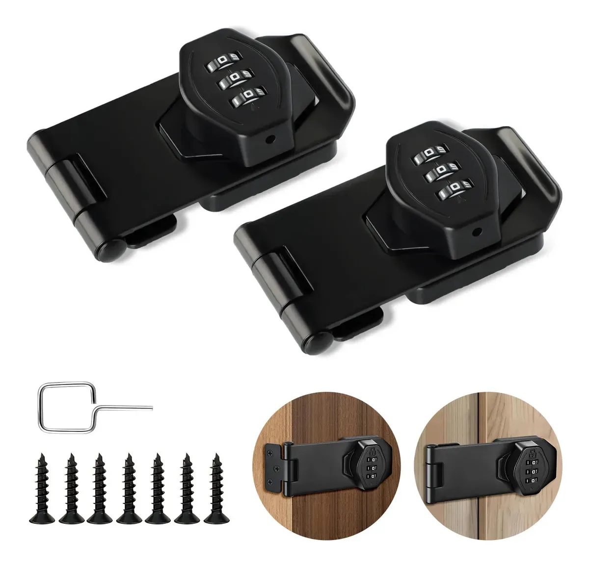 Fechaduras de segurança para mesas, cercas, armários