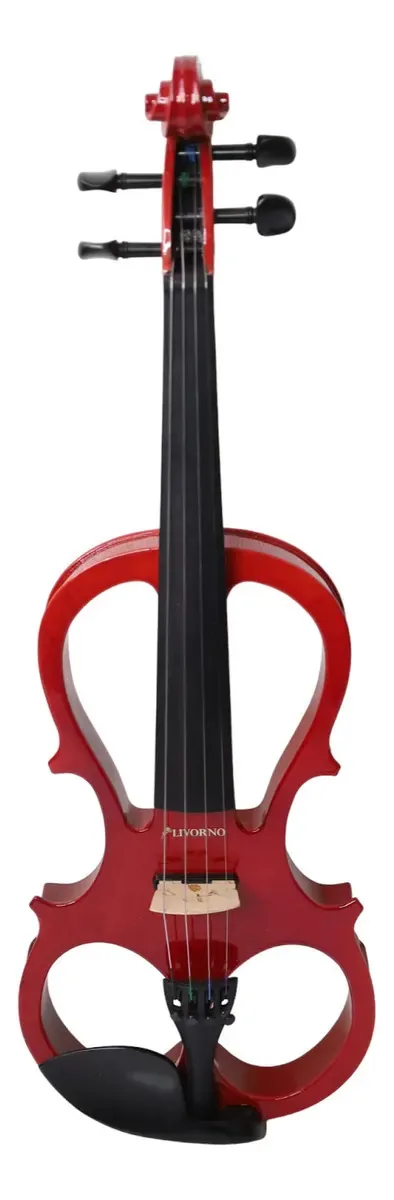 Violino Elétrico Livorno 4/4 Vermelho Liv-e-40rd
