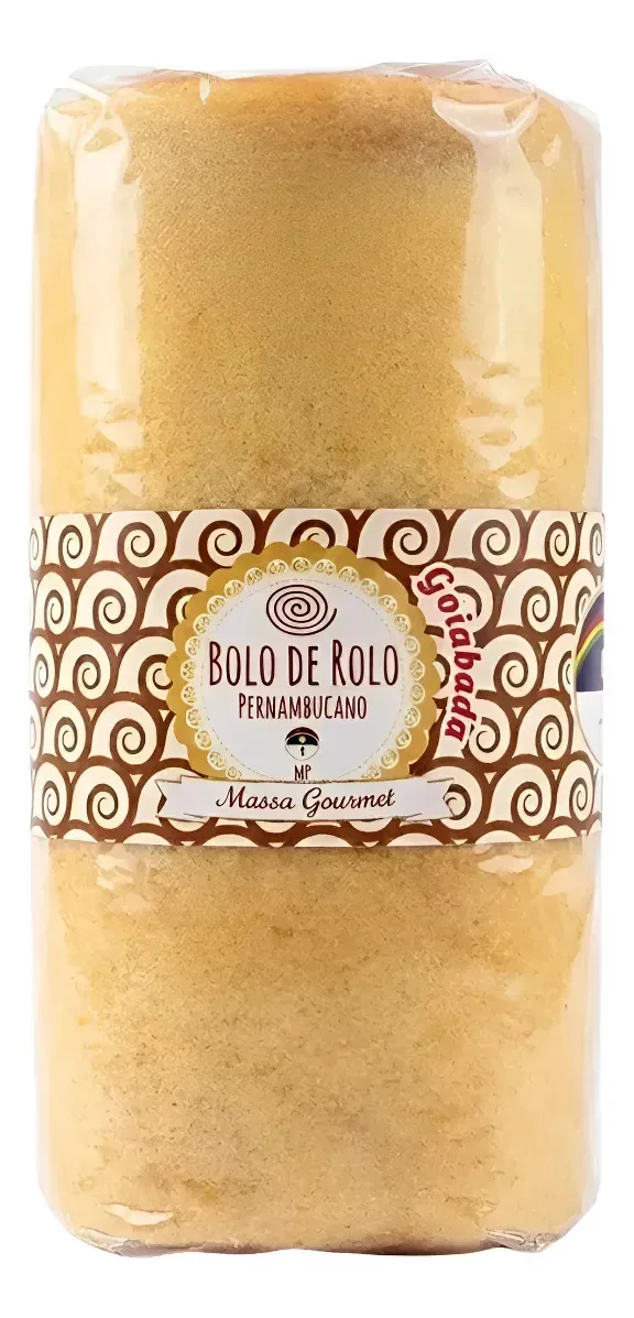 Bolo Rolo Goiabada Massa Gourmet 500g