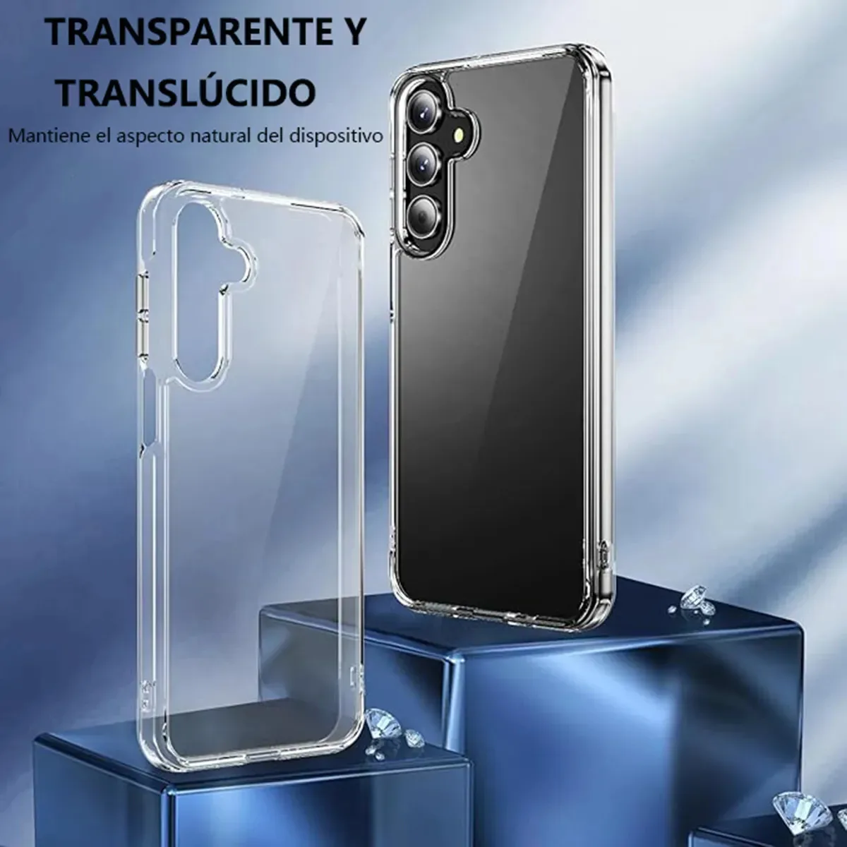 Capa transparente para Samsung A57 8kits