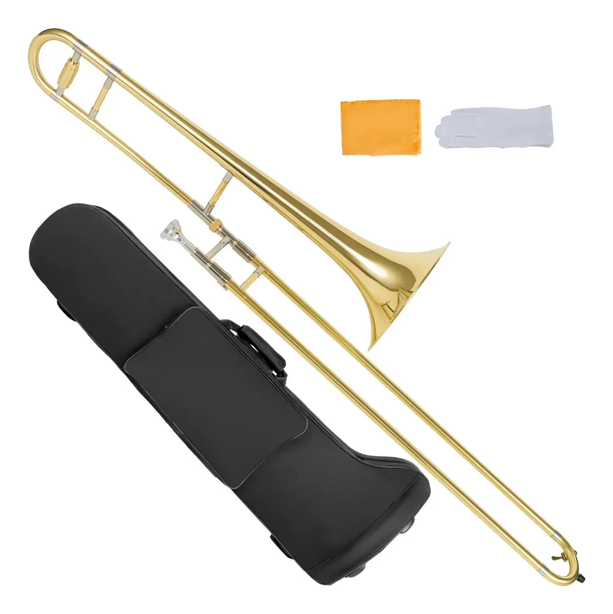 Trombone Tenor Aklot Classic Bb: instrumentos de latão Pl