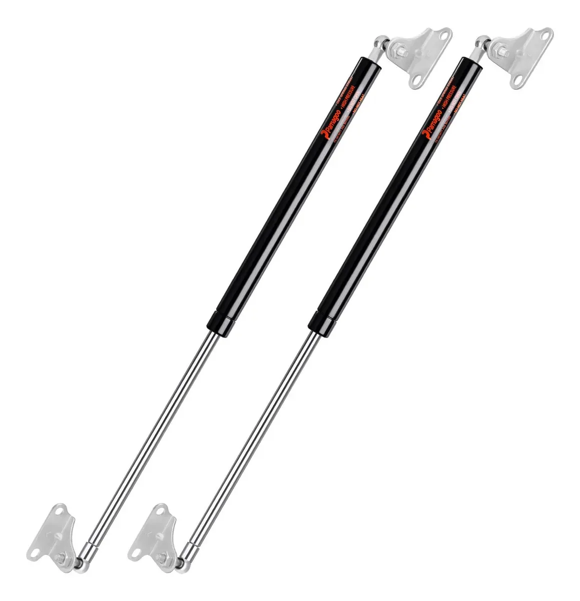 Pistão de gás 890 N 58 cm para portas elevatórias - pacote X 2