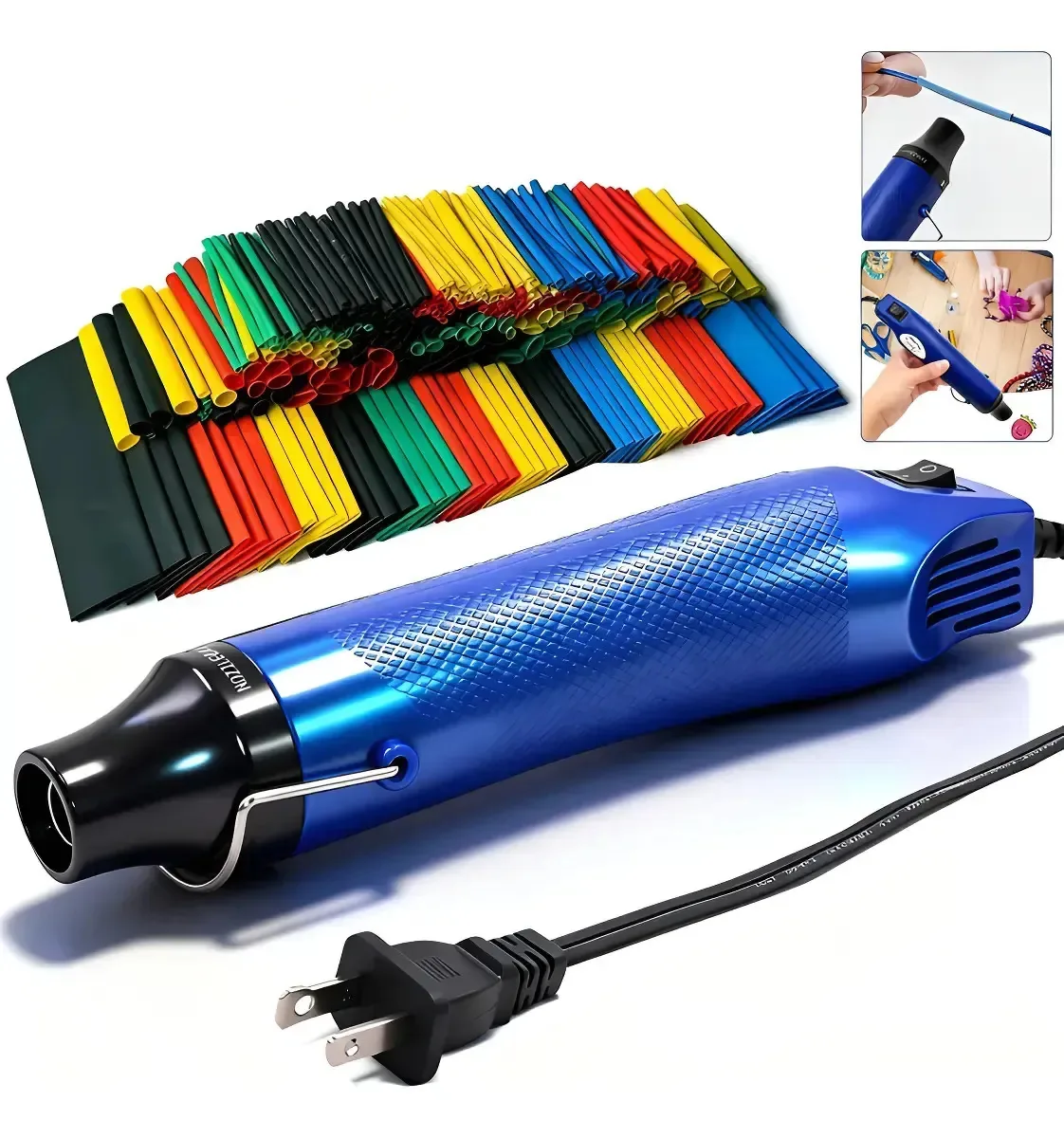 Pistola de ar quente QERAVIONA R1-236 - Azul