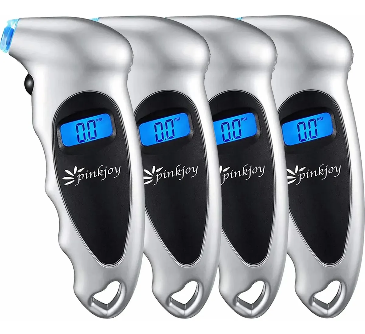 Medidor de pressão de pneu LCD Pinkjoy 150 Psi