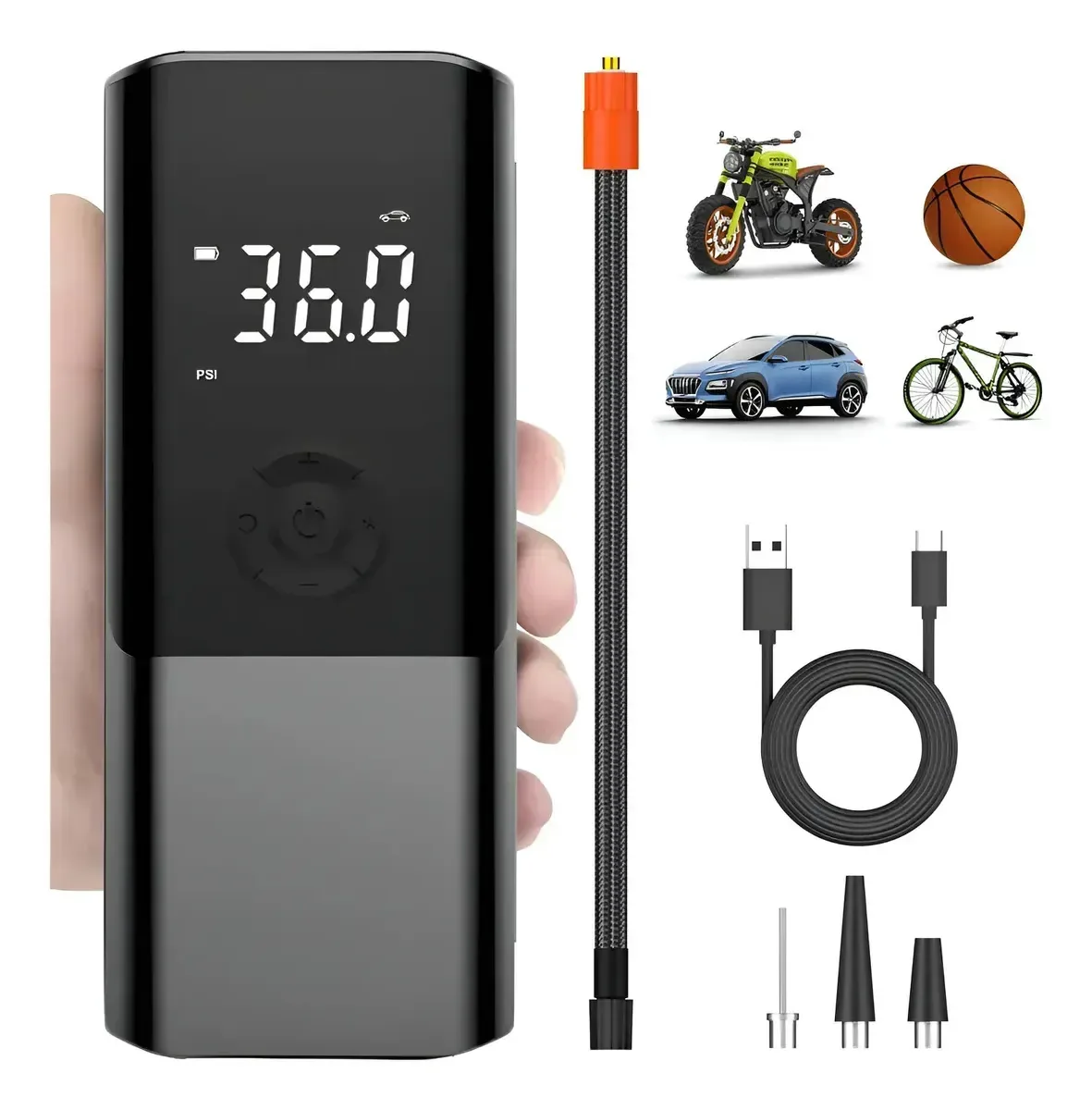 Bateria de bomba de ar elétrica Kaliofun Mini