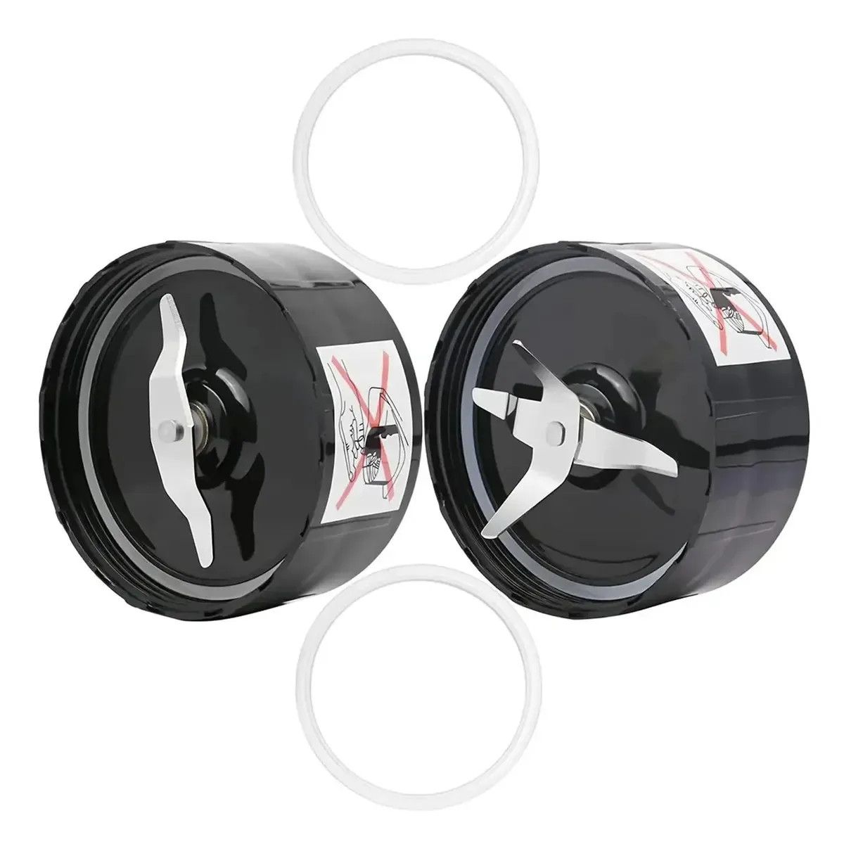 Lâminas cruzadas e direitas para liquidificador Magic Bullet 250w
