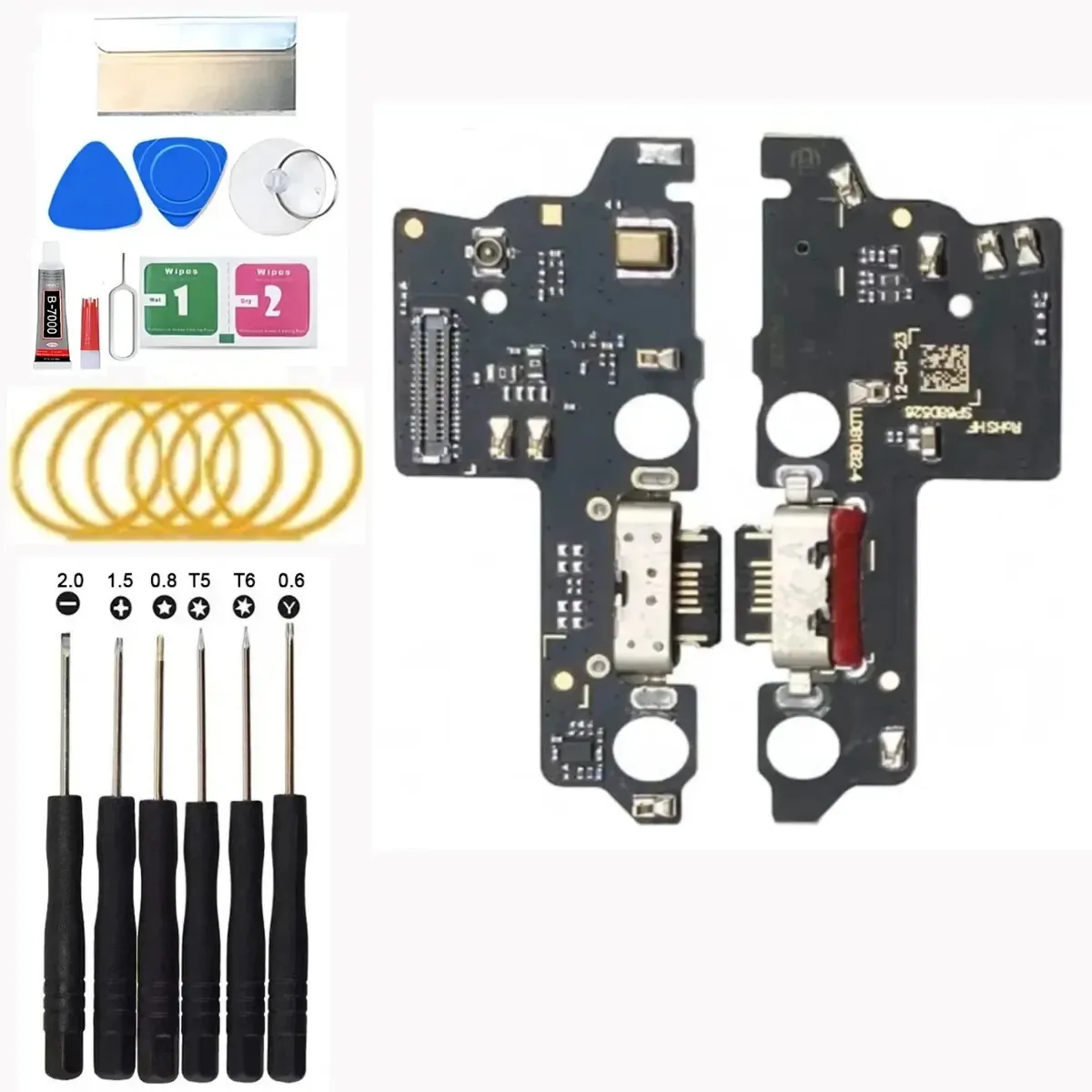 Centro de carregamento para Moto E13 Xt2345 com Ic