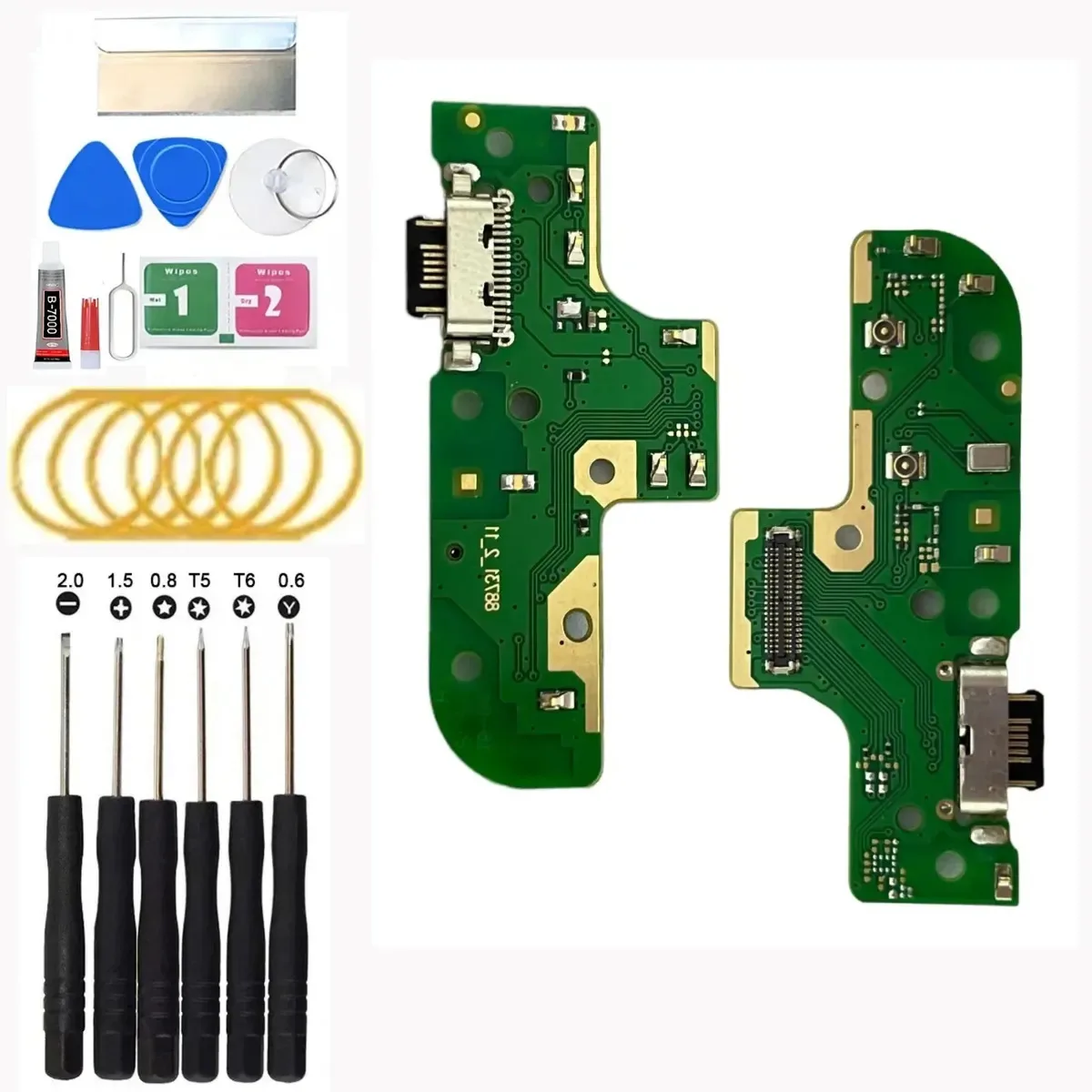 Centro de carregamento para Moto G9 Power Xt2091 com IC de carregamento rápido