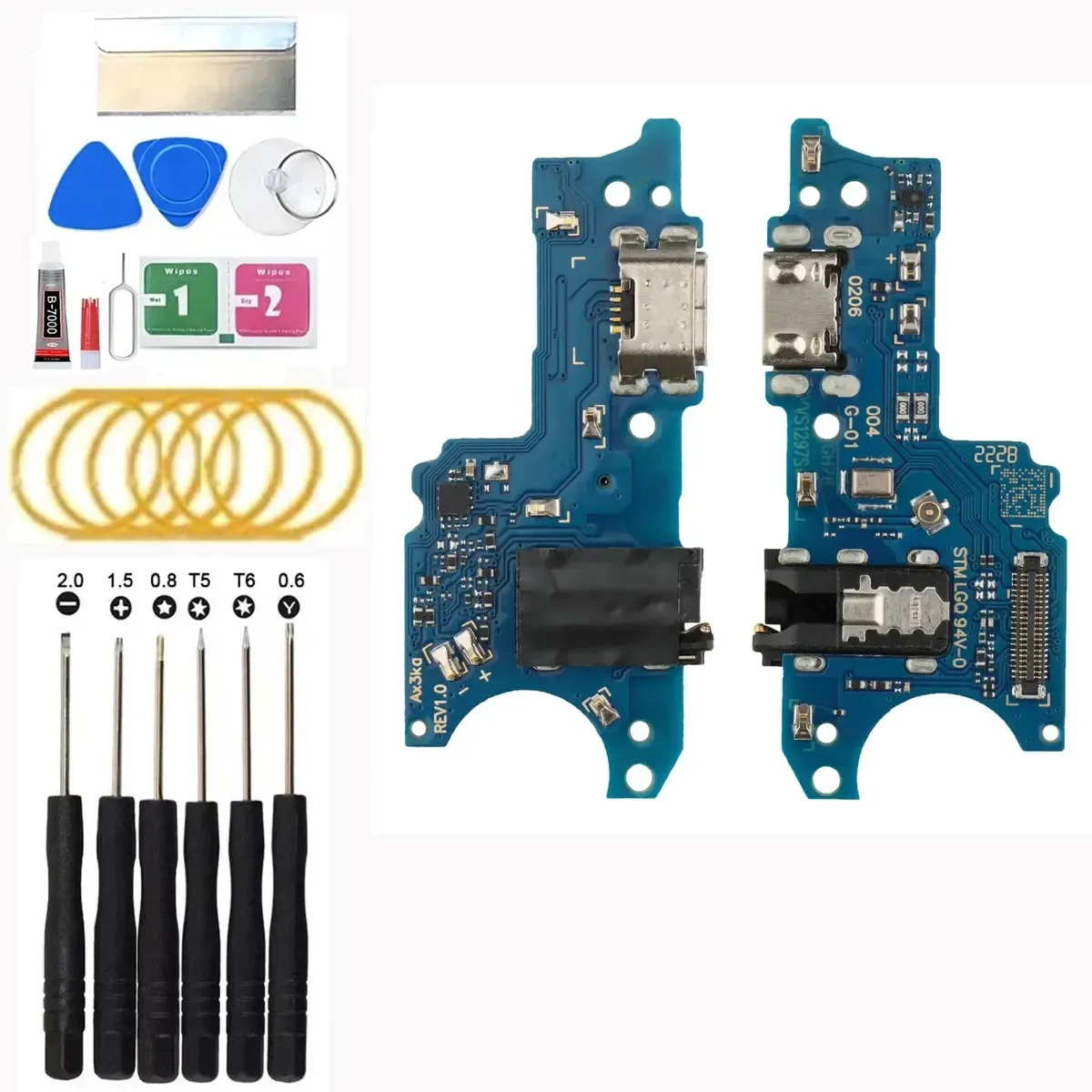 Centro de carregamento para Samsung A03 A035m com IC de carregamento rápido