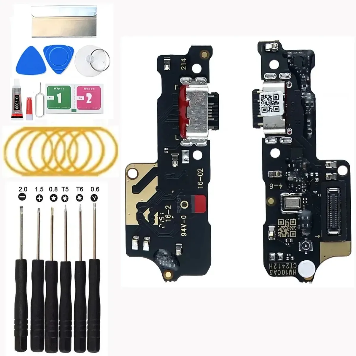 Centro de carregamento para Redmi 10c 220333qag/220333ql com IC de carregamento rápido