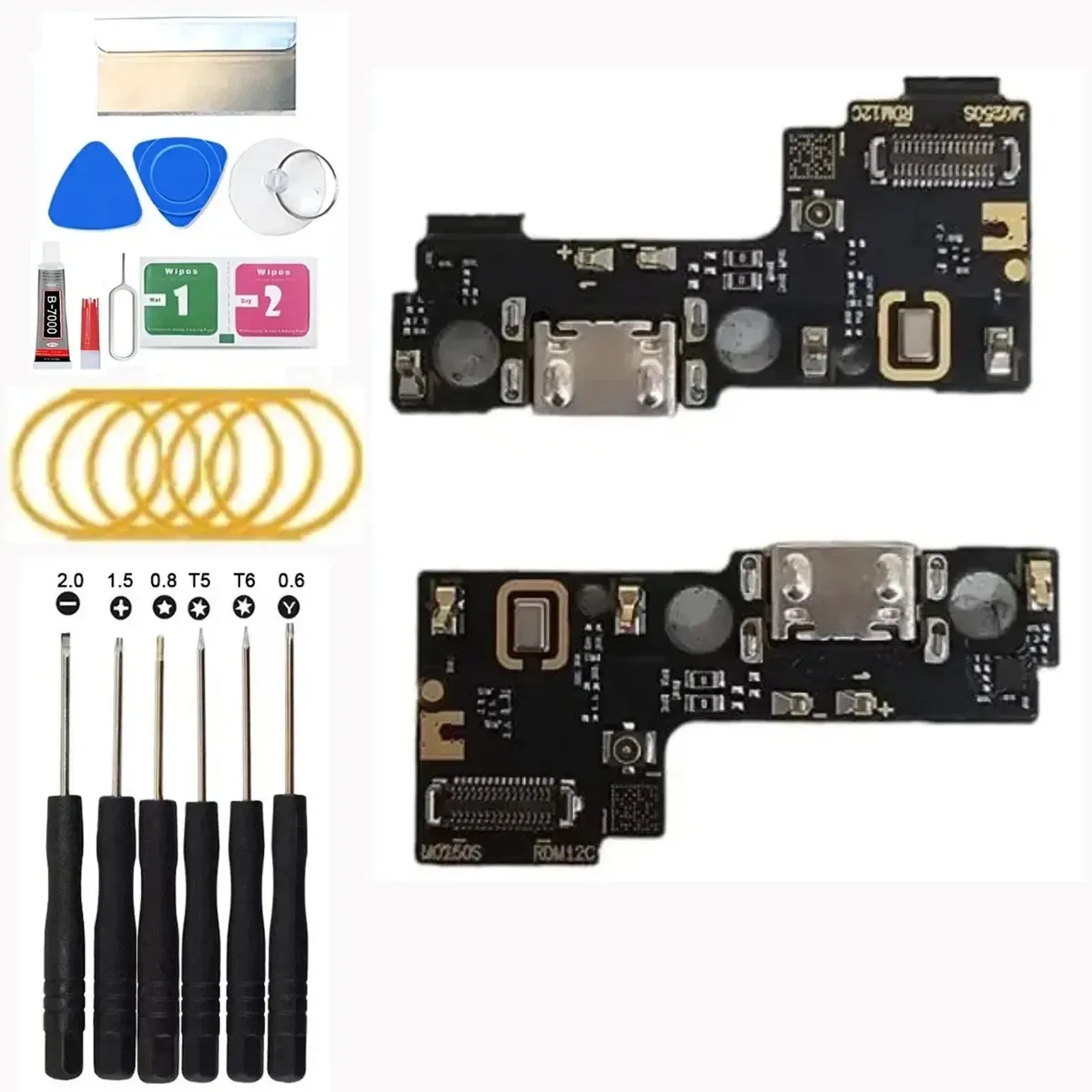 Centro de carregamento para Redmi 12c 22121319cg com IC de carregamento rápido