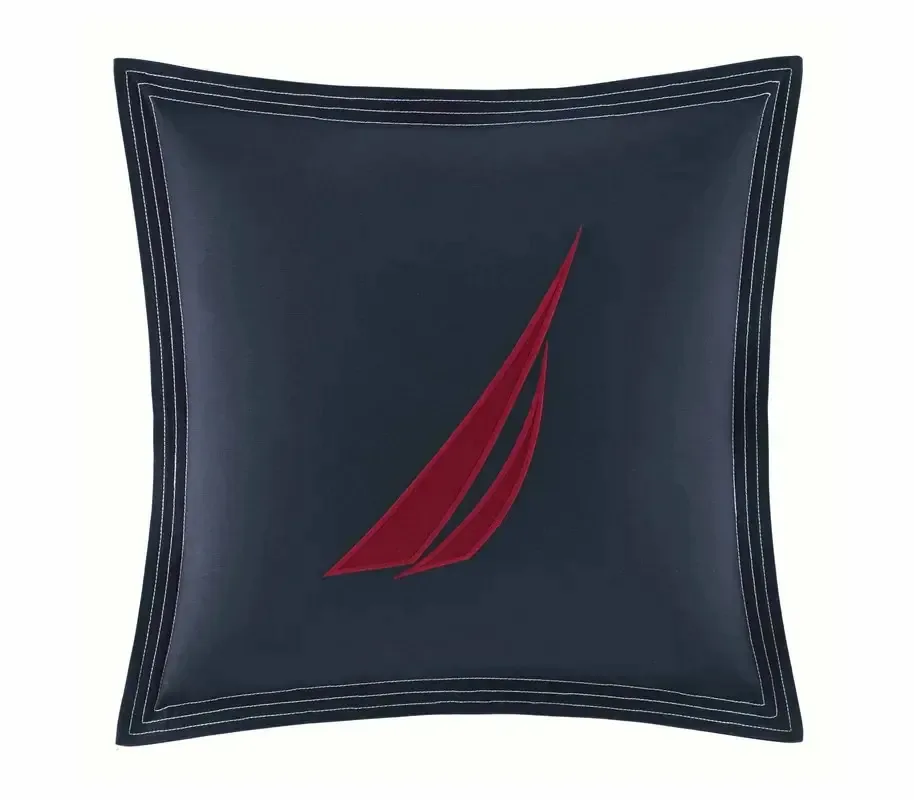 Almofada náutica padrão modelo Seaward Twill Applique