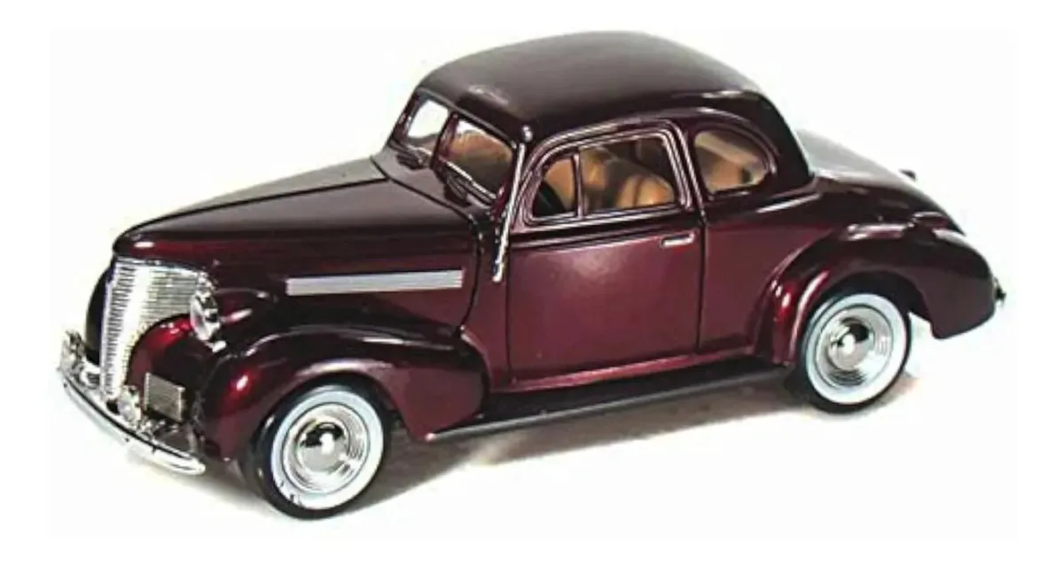Carro/Caminhonete em miniatura Motormax Coupe 1:18 bordô
