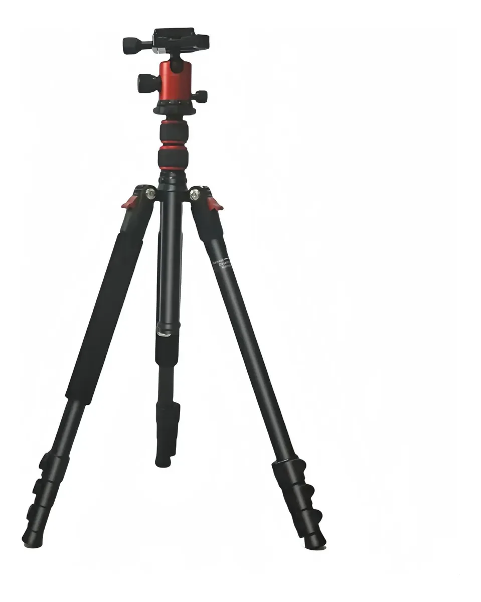Tripé de fotografia profissional Tripé de 170 cm para câmera - preto