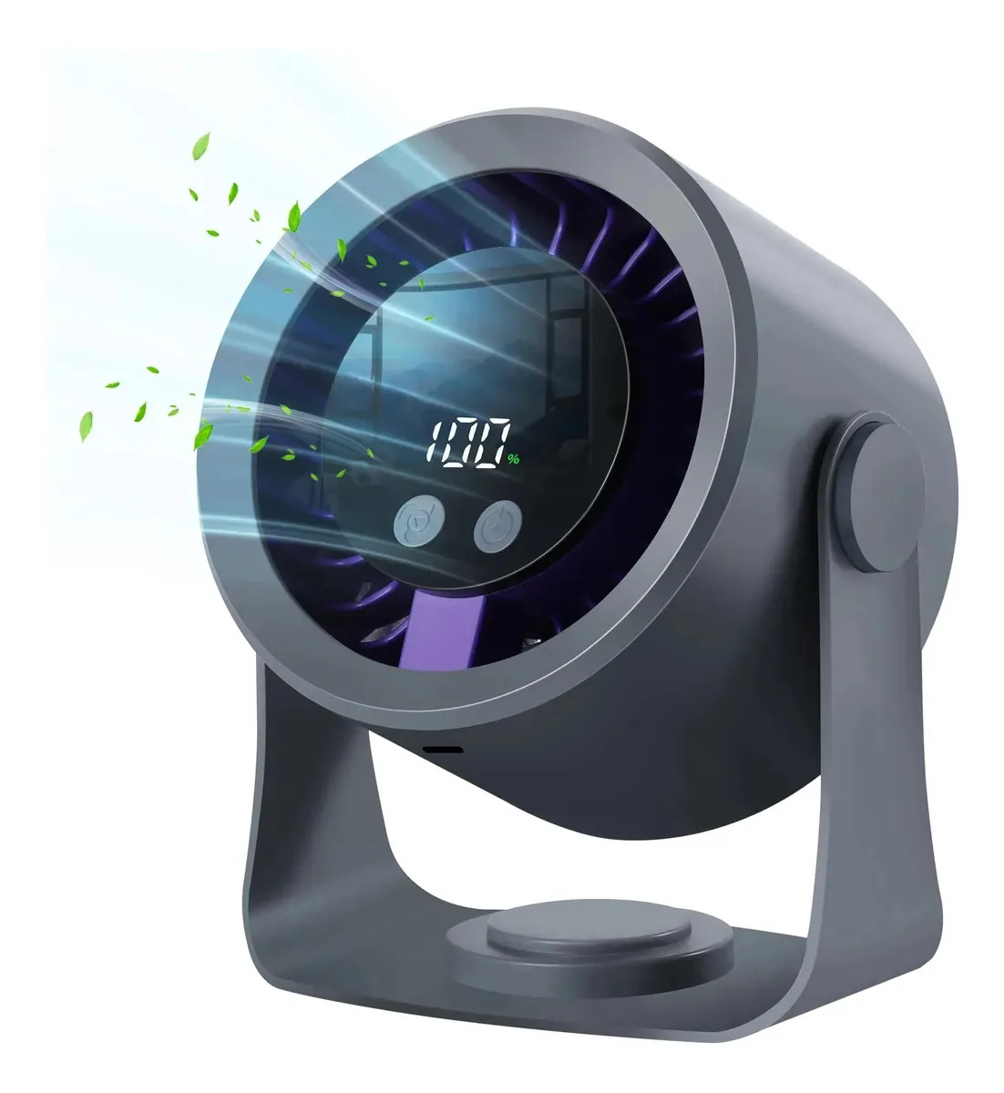 Ventilador portátil Hywecy Ff18 - cor cinza escuro