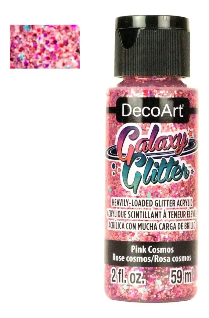 Artesanato em pintura acrílica xadrez rosa com glitter