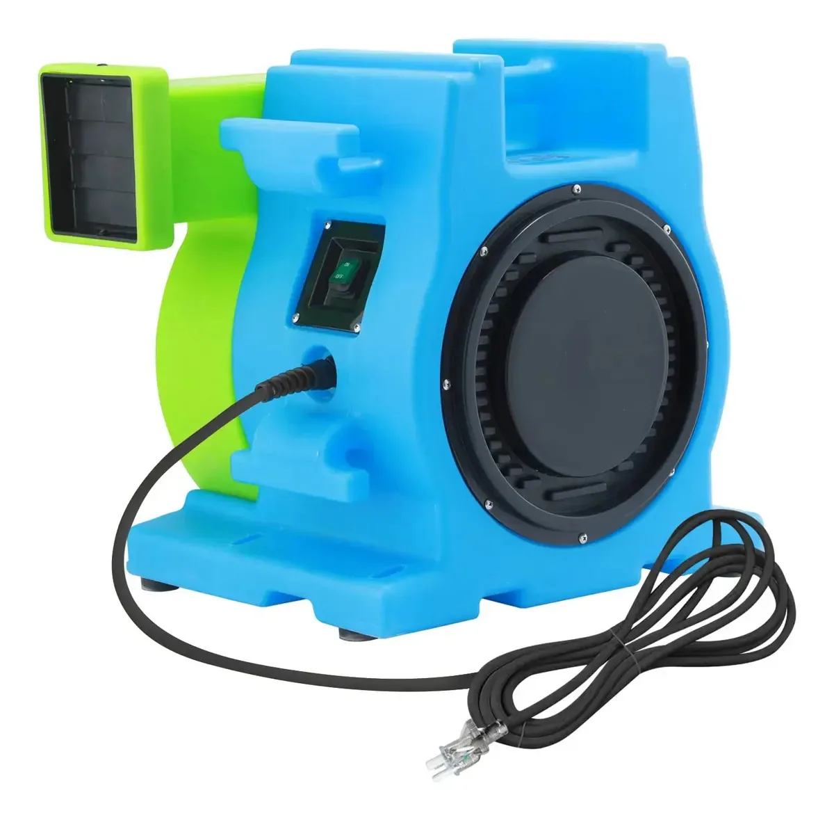 Mounto - Ventilador inflável de 1 HP para pula-pula inflável, ventilador inflável de baixa amperagem, baixo consumo de energia, para pula-pula inflável, toboágua e