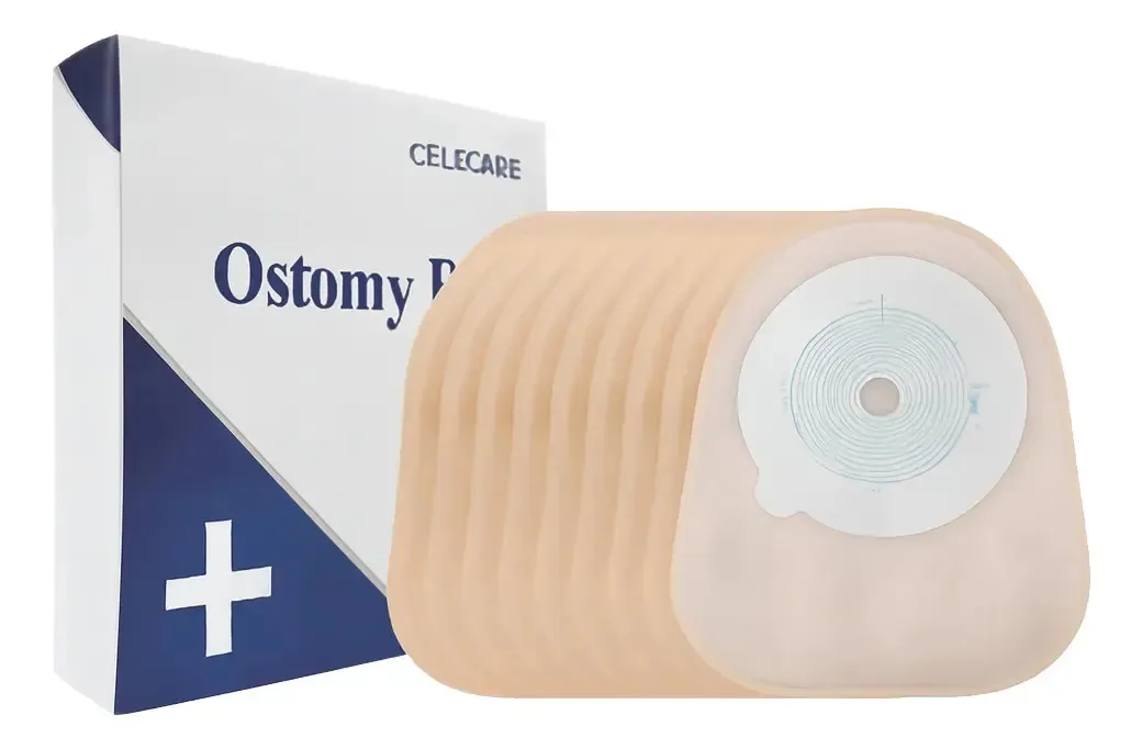 Bolsa de colostomia fechada embutida Celecare. 20/65 mm x 10 U