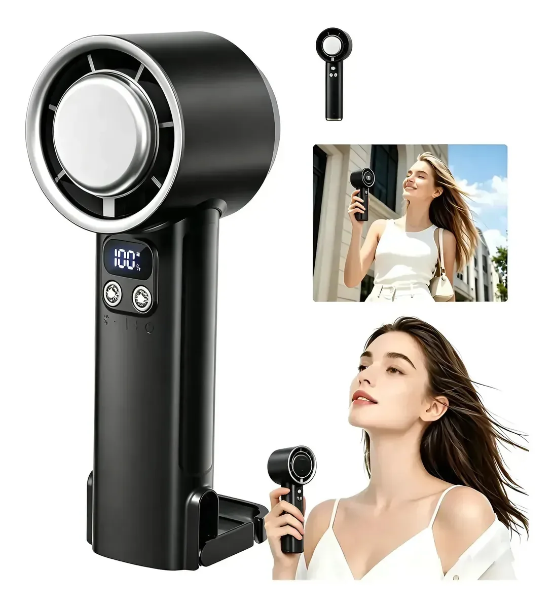 Najeewer Ventilador MINI - Preto