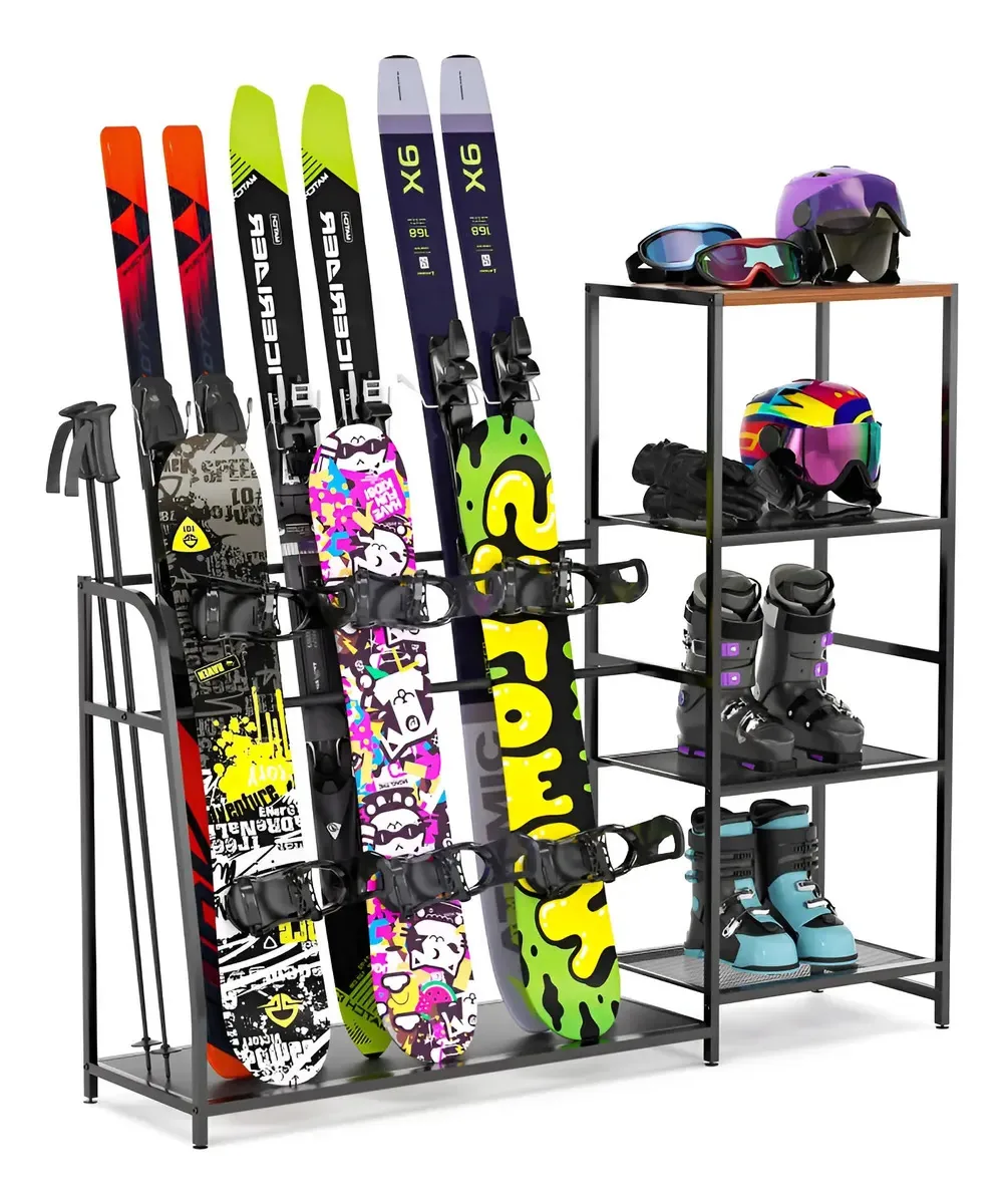 Suporte de armazenamento Ysjwaer Ski-Snowboard - Órgão
