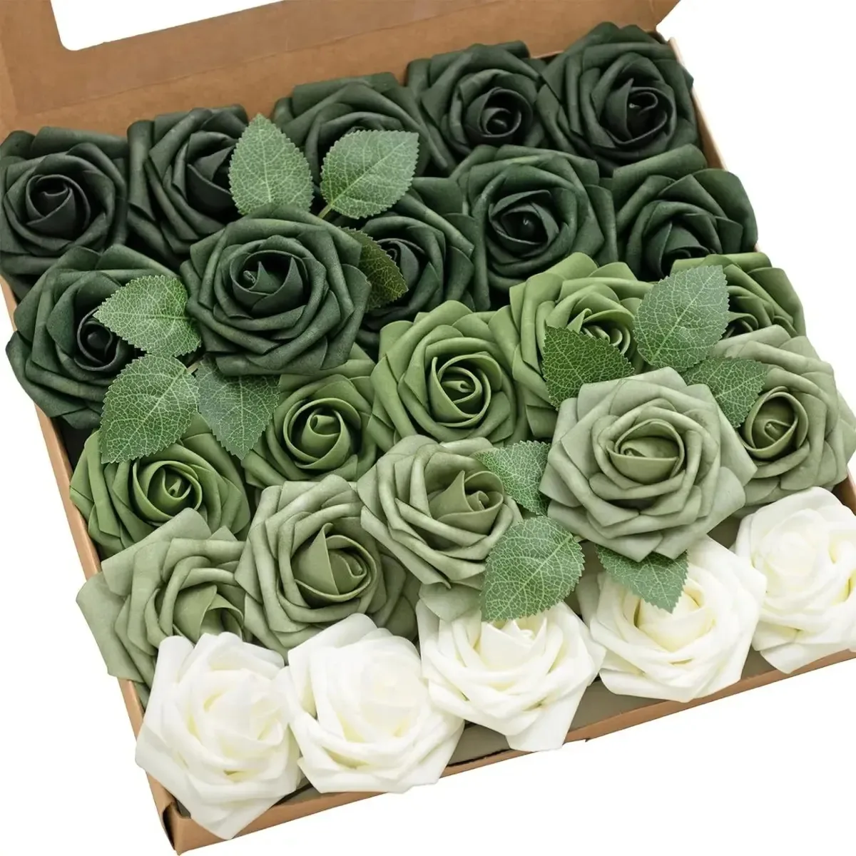Rosas artificiais, decoração de festa de casamento, flor, 8 cm, 25 peças, buquês, espuma, flores baratas