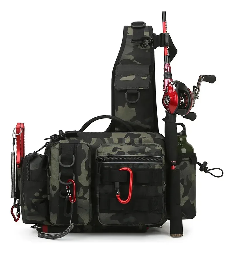 Mochila De Pesca À Prova D'água Para Equipamentos Impermeáve Para Desenho Do Tecido Lisa