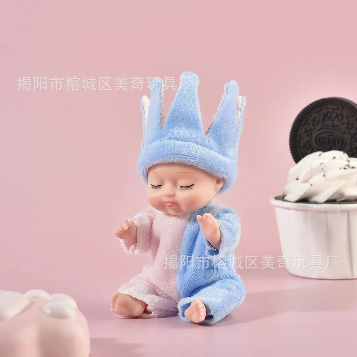Boneca Crown Mini Silicone Reborn