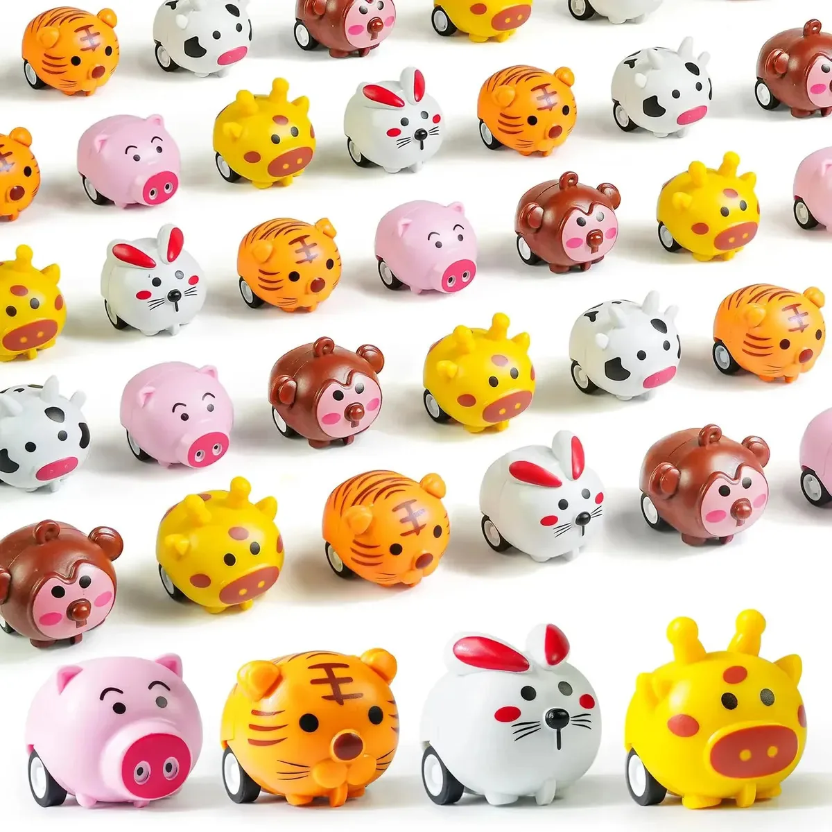 Carros de brinquedo Beestech 33 Mini Animal para crianças