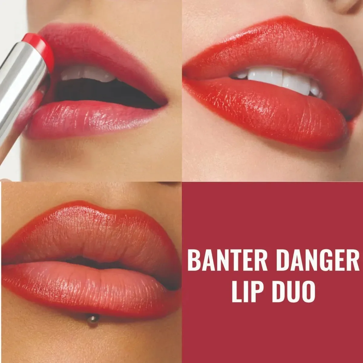 Conjunto de lábios Mac | Banter Danger Duo