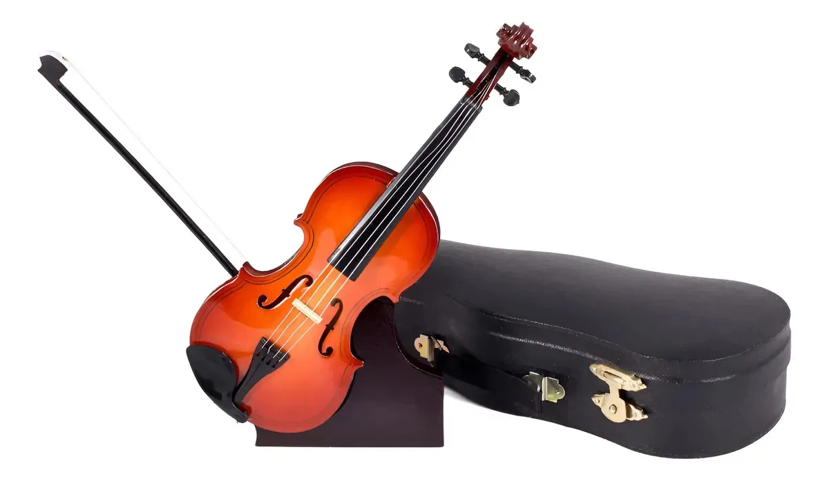 Broadway Gifts - Instrumento musical decorativo de Vi. Marron
