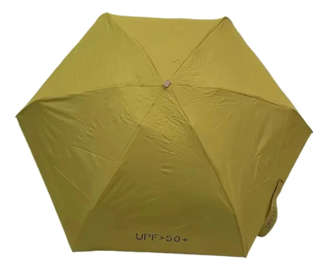 Índice de proteção solar para guarda-chuvas UPF 50+ H G Q Amarelo