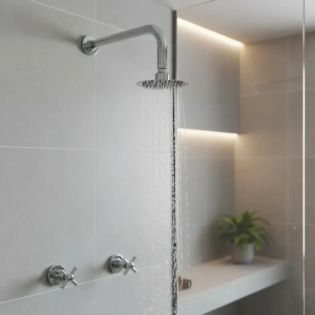 Torneiras prateadas Planetless Star Rain Shower