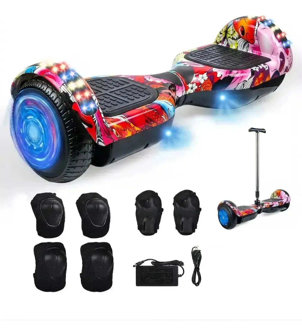 Alto-falante Bluetooth Hoverboard Electric Skate Colors A