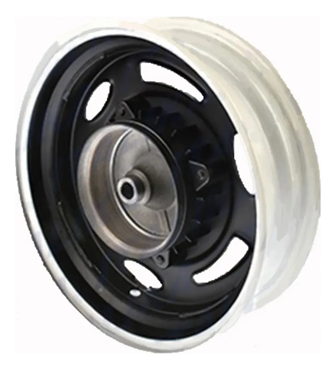 Roda traseira de aço Ds150 13