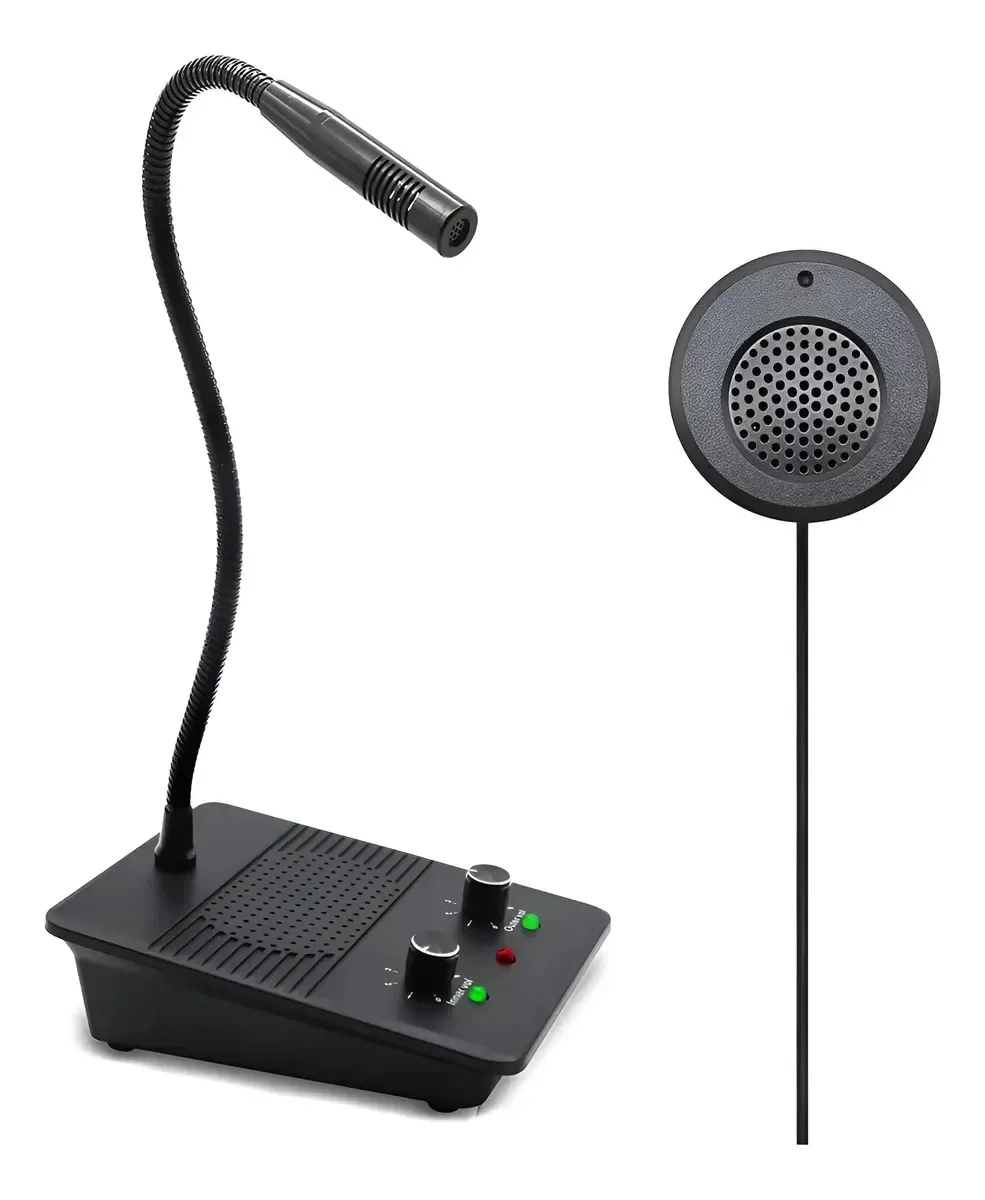 Alto-falante de microfone bidirecional Window Intercom