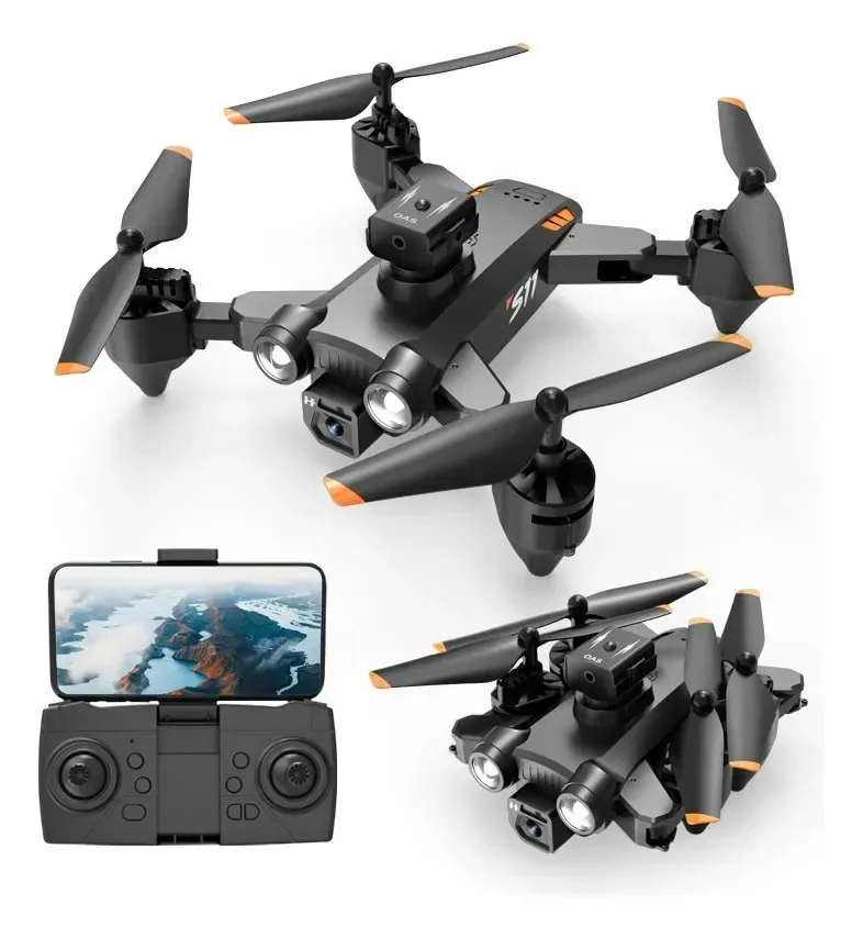 Mini Drone DLI S11 com Câmera 1080p e 2 Baterias