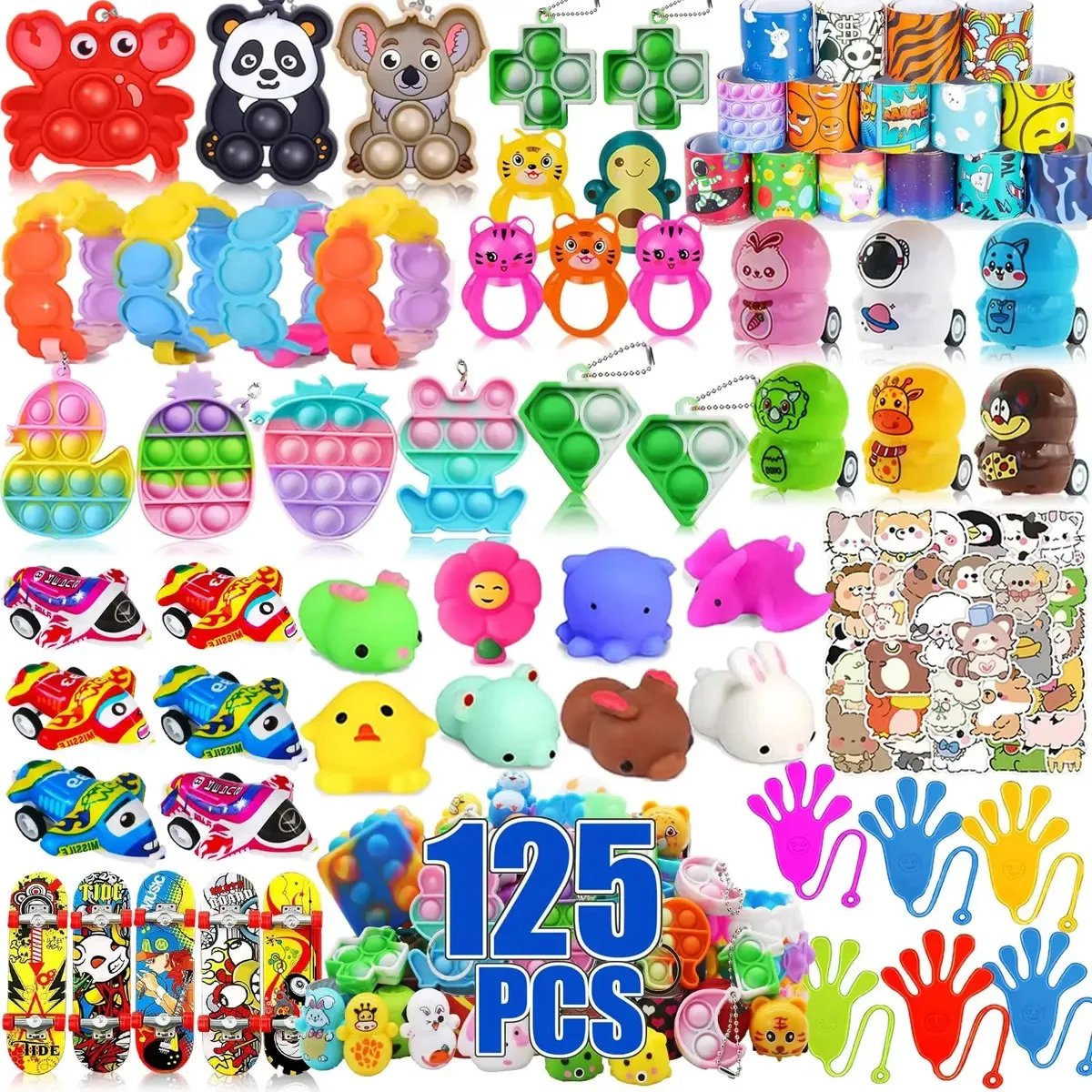 Brinquedos Treasure Box Ducksko de 125 peças para The A