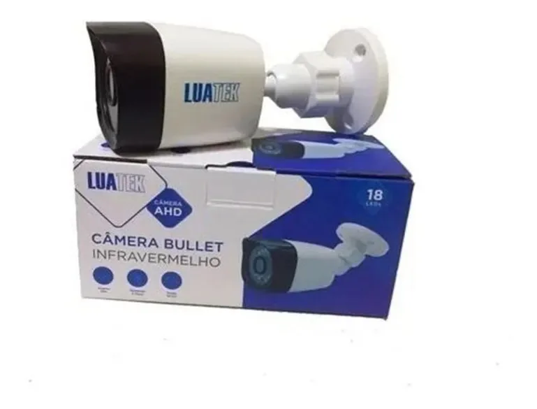 04 Câmeras Bullet Infravermelho Ahd Luatek Lce-810b