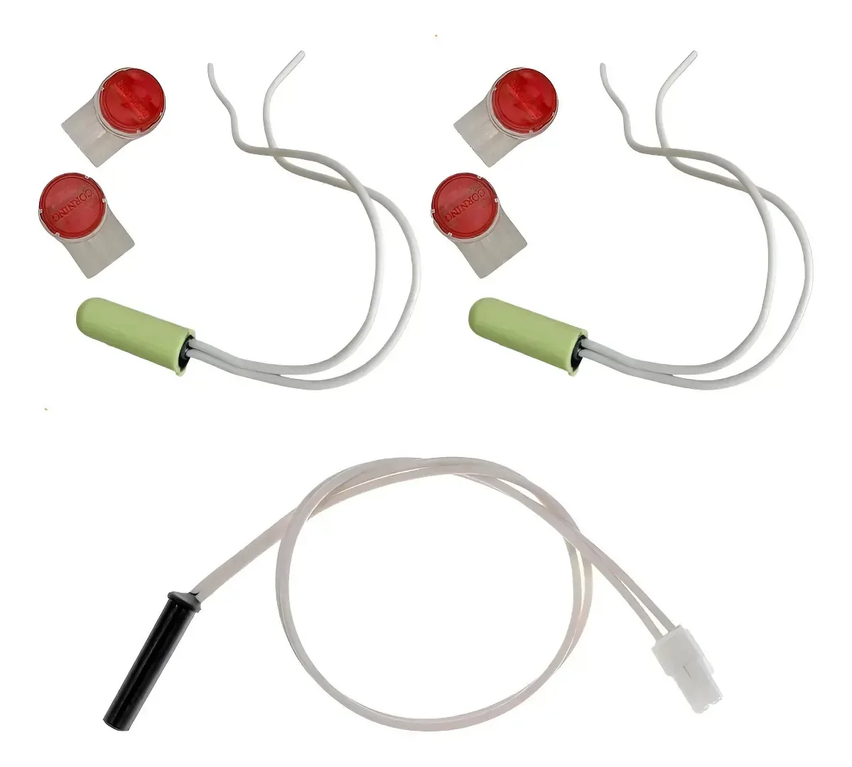 2 Sensores de Temperatura para Brastemp Consul W10257565 com Fusível Térmico