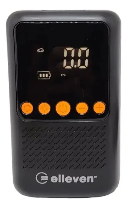 Bomba De Ar Elétrica Elleven 150 Psi Powerbank Usb