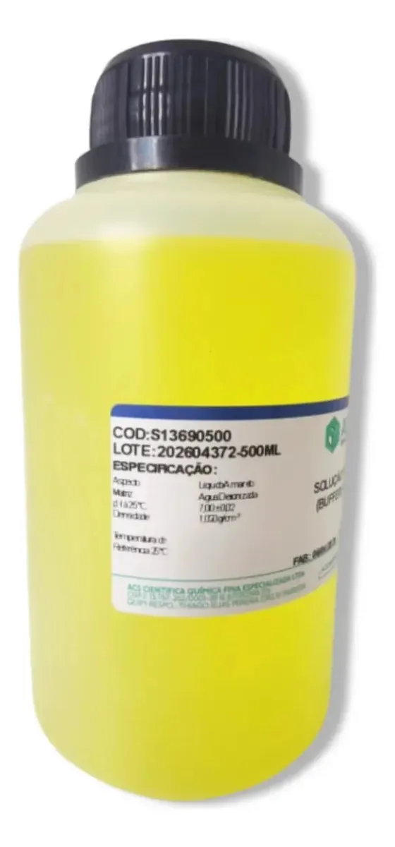 Solução Tampao (buffer) Ph 7,00 500ml - Acs