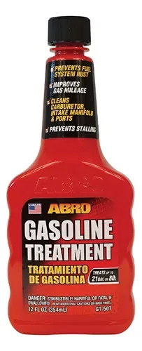 Aditivo Combustível Gasoline Treatment Limpa Bico Abro