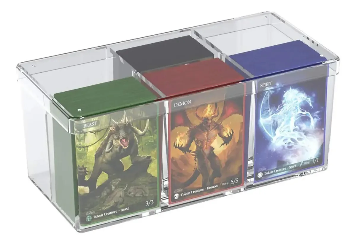 Caixa de cartões segura e empilhável Ultimate Guard (480 cartões)